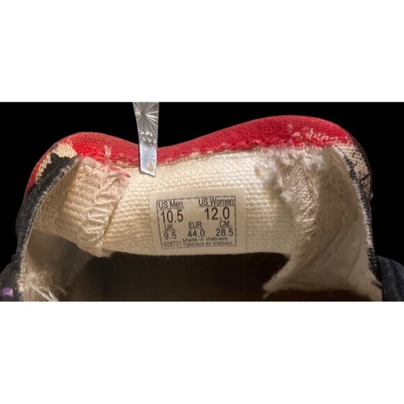 Hand-Detailed Unisex Custom Vans Slip-On Sun Moon Men 10.5 Women 12 - Picture 6 of 9